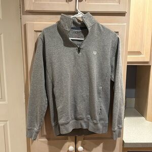 Men’s Chaps size small 1/4 zip mock neck pullover Preowned EUC